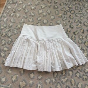 JoyLab Ivory Pleated Skort